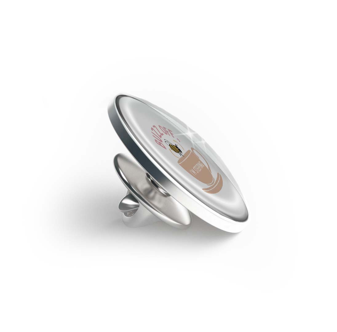 Buzz Off I'm Steeping Limited Edition Lapel Pin Exclusive Metal Brooch Badge Accessories For Backpack, Clothes, Hats | Cute Gifts and Collectibles