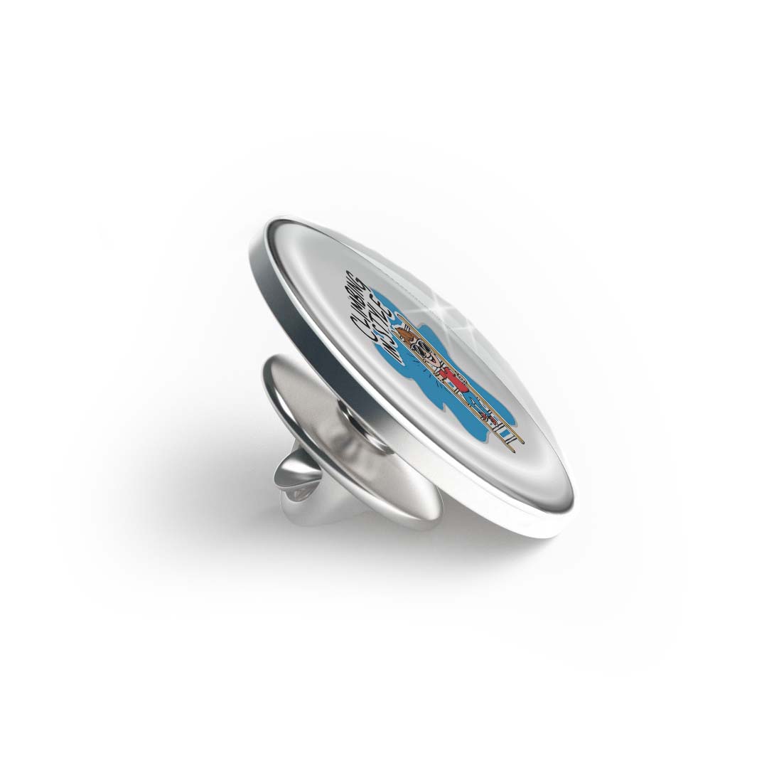 Climbing in Style Limited Edition Lapel Pin Exclusive Metal Brooch Badge Accessories For Backpack, Clothes, Hats | Cute Gifts and Collectibles