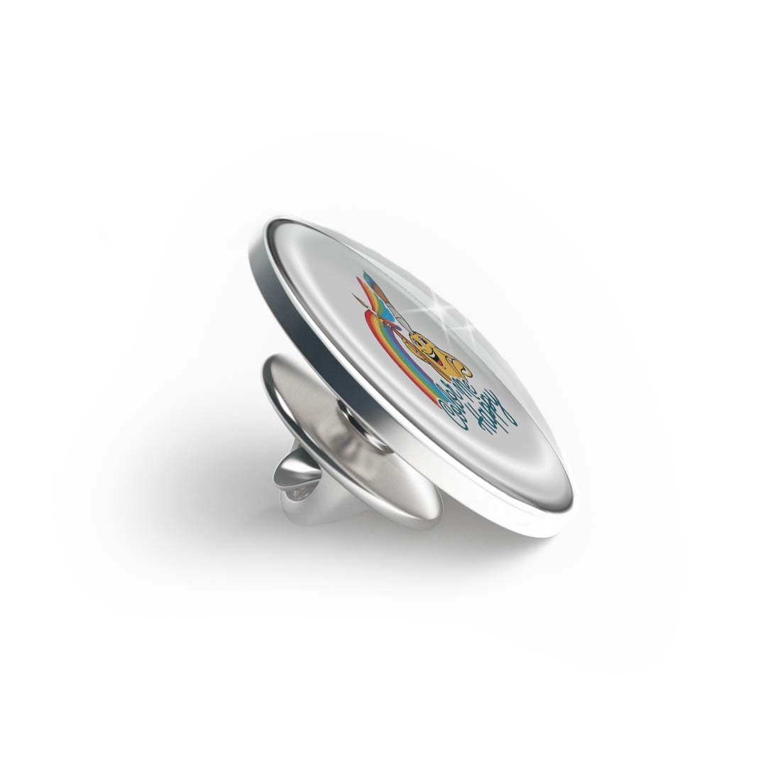 Color Me Happy Limited Edition Lapel Pin Exclusive Metal Brooch Badge Accessories For Backpack, Clothes, Hats | Cute Gifts and Collectibles