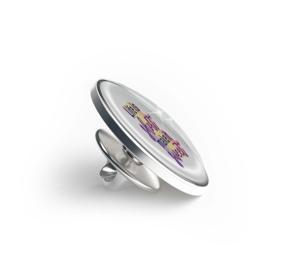 Life is short make it sweet Limited Edition Lapel Pin Exclusive Metal Brooch Badge Accessories For Backpack, Clothes, Hats | Cute Gifts and Collectibles