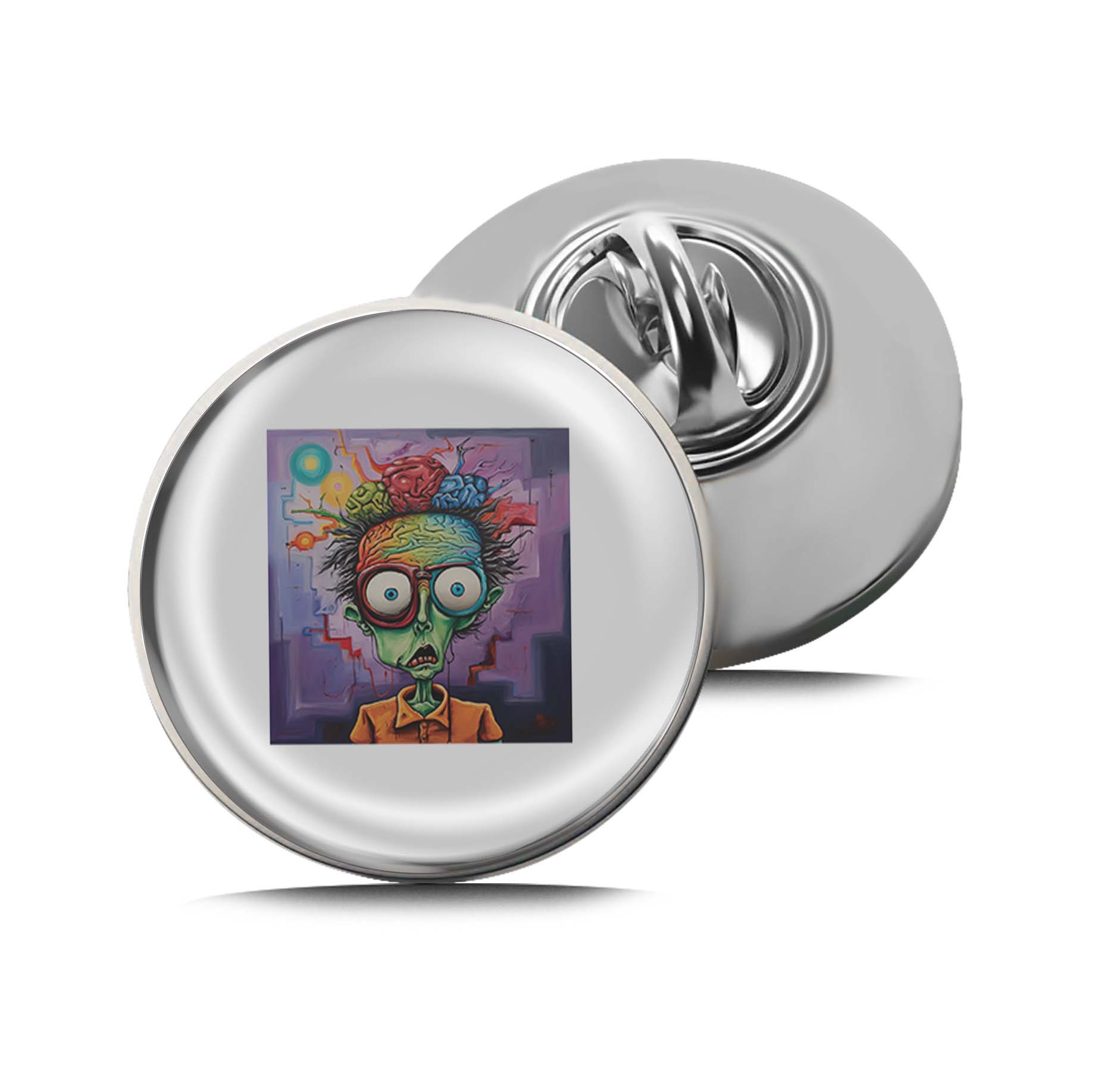 Cartoon Zombie Limited Edition Lapel Pin Exclusive Metal Brooch Badge Accessories For Backpack, Clothes, Hats | Cute Gifts and Collectibles