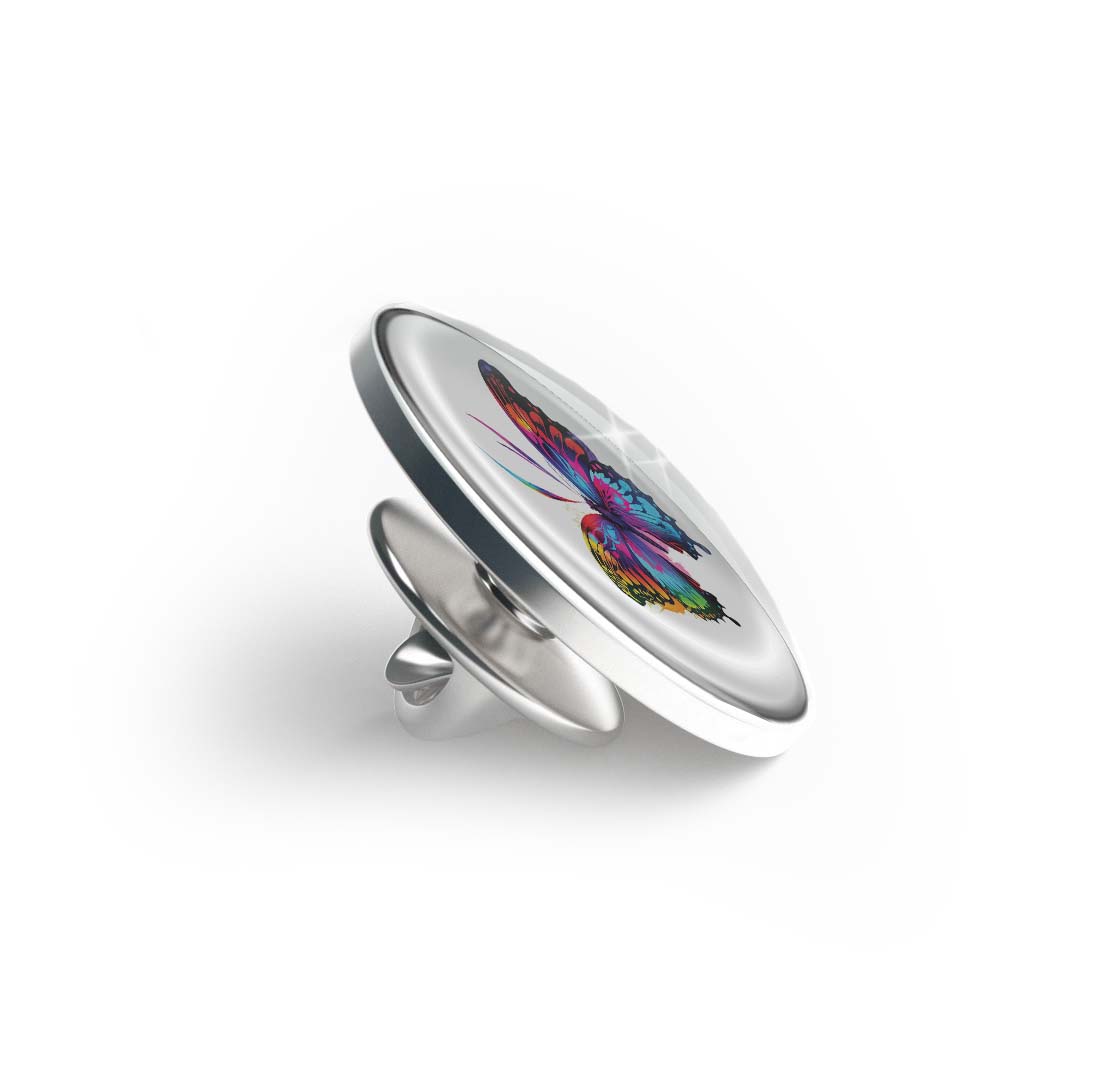 Rainbow Butterfly Limited Edition Lapel Pin Exclusive Metal Brooch Badge Accessories For Backpack, Clothes, Hats | Cute Gifts and Collectibles