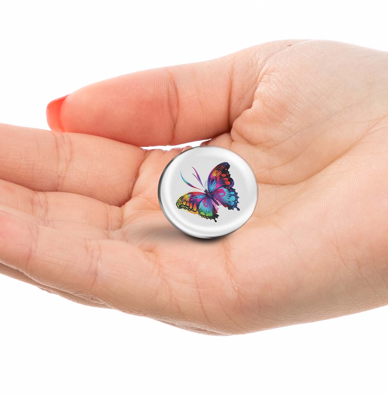 Rainbow Butterfly Limited Edition Lapel Pin Exclusive Metal Brooch Badge Accessories For Backpack, Clothes, Hats | Cute Gifts and Collectibles