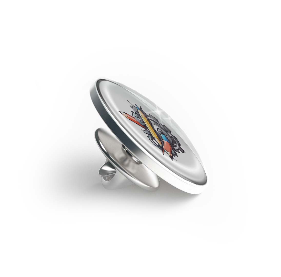 Mechanical Mind Limited Edition Lapel Pin Exclusive Metal Brooch Badge Accessories For Backpack, Clothes, Hats | Cute Gifts and Collectibles