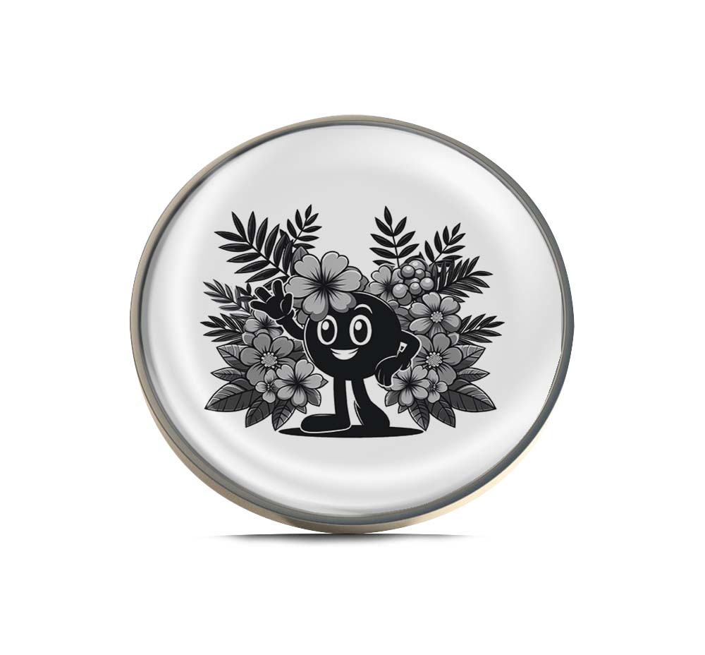 Flower Friend Limited Edition Lapel Pin Exclusive Metal Brooch Badge Accessories For Backpack, Clothes, Hats | Cute Gifts and Collectibles
