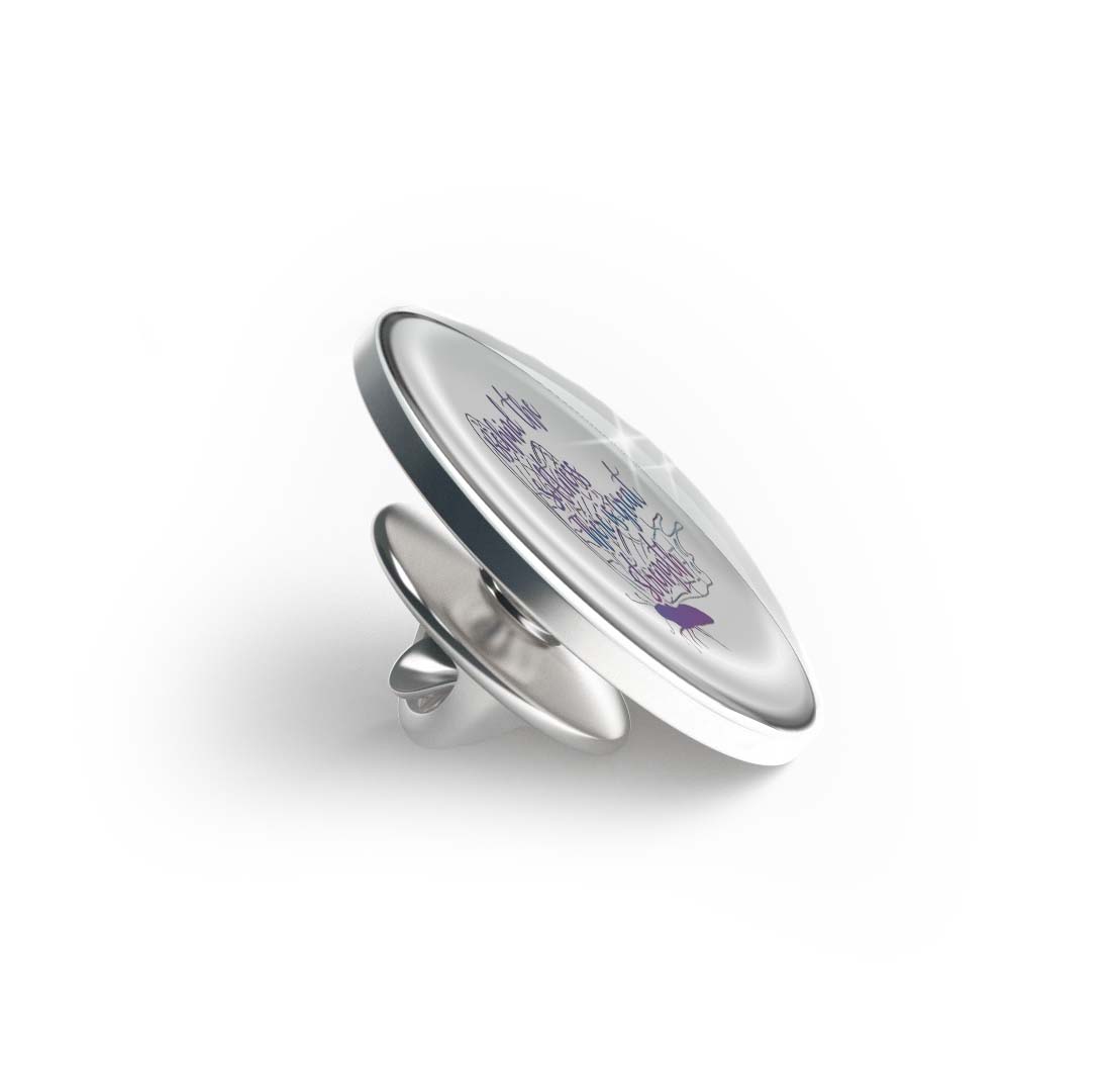 Behind The Softness There Is Great Strength Limited Edition Lapel Pin Exclusive Metal Brooch Badge Accessories For Backpack, Clothes, Hats | Cute Gifts and Collectibles