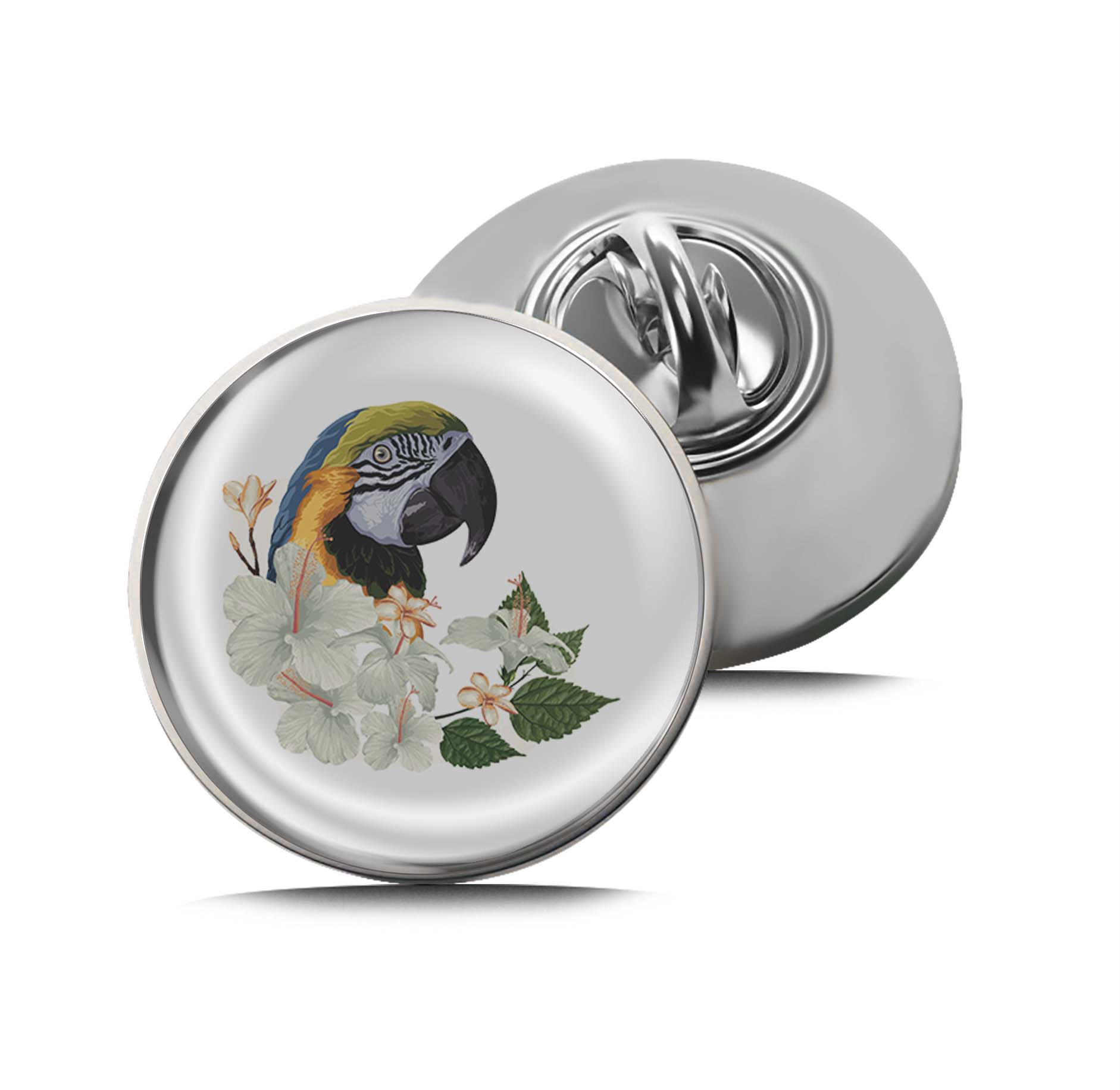 Macaw tropical Limited Edition Lapel Pin Exclusive Metal Brooch Badge Accessories For Backpack, Clothes, Hats | Cute Gifts and Collectibles