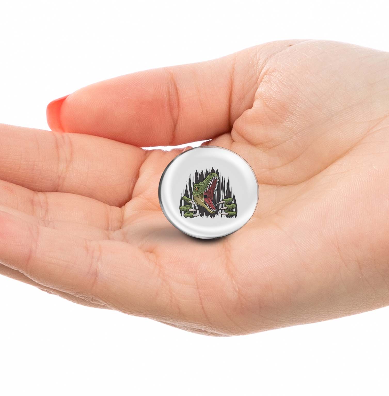 Raptor Dinosaur Limited Edition Lapel Pin Exclusive Metal Brooch Badge Accessories For Backpack, Clothes, Hats | Cute Gifts and Collectibles