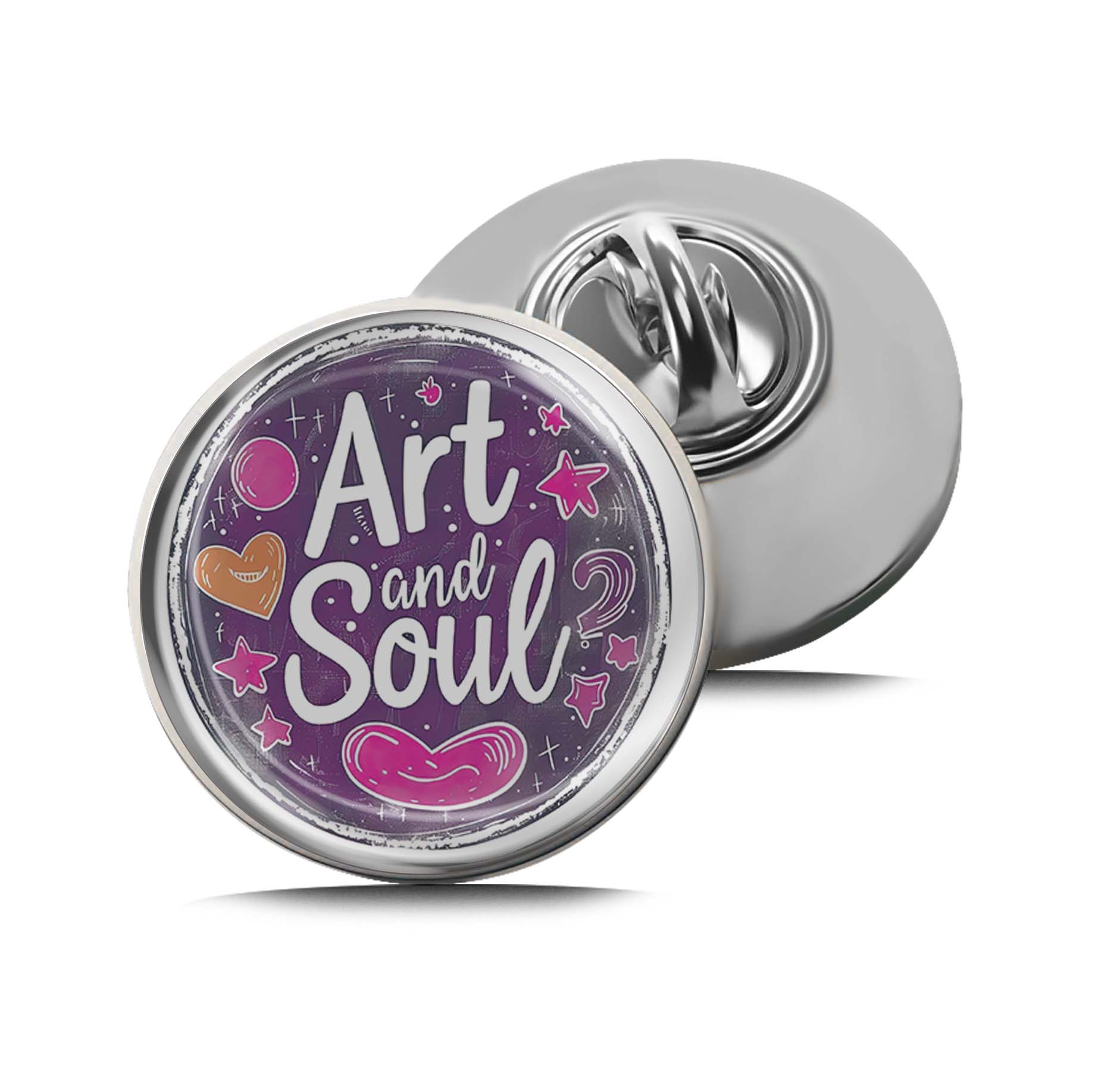 Art & Soul Limited Edition Lapel Pin Exclusive Metal Brooch Badge Accessories For Backpack, Clothes, Hats | Cute Gifts and Collectibles