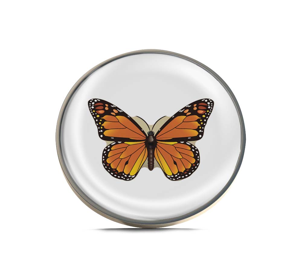 Monarch butterfly Limited Edition Lapel Pin Exclusive Metal Brooch Badge Accessories For Backpack, Clothes, Hats | Cute Gifts and Collectibles