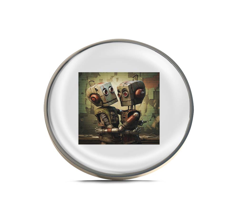 Cartoon Robot Limited Edition Lapel Pin Exclusive Metal Brooch Badge Accessories For Backpack, Clothes, Hats | Cute Gifts and Collectibles