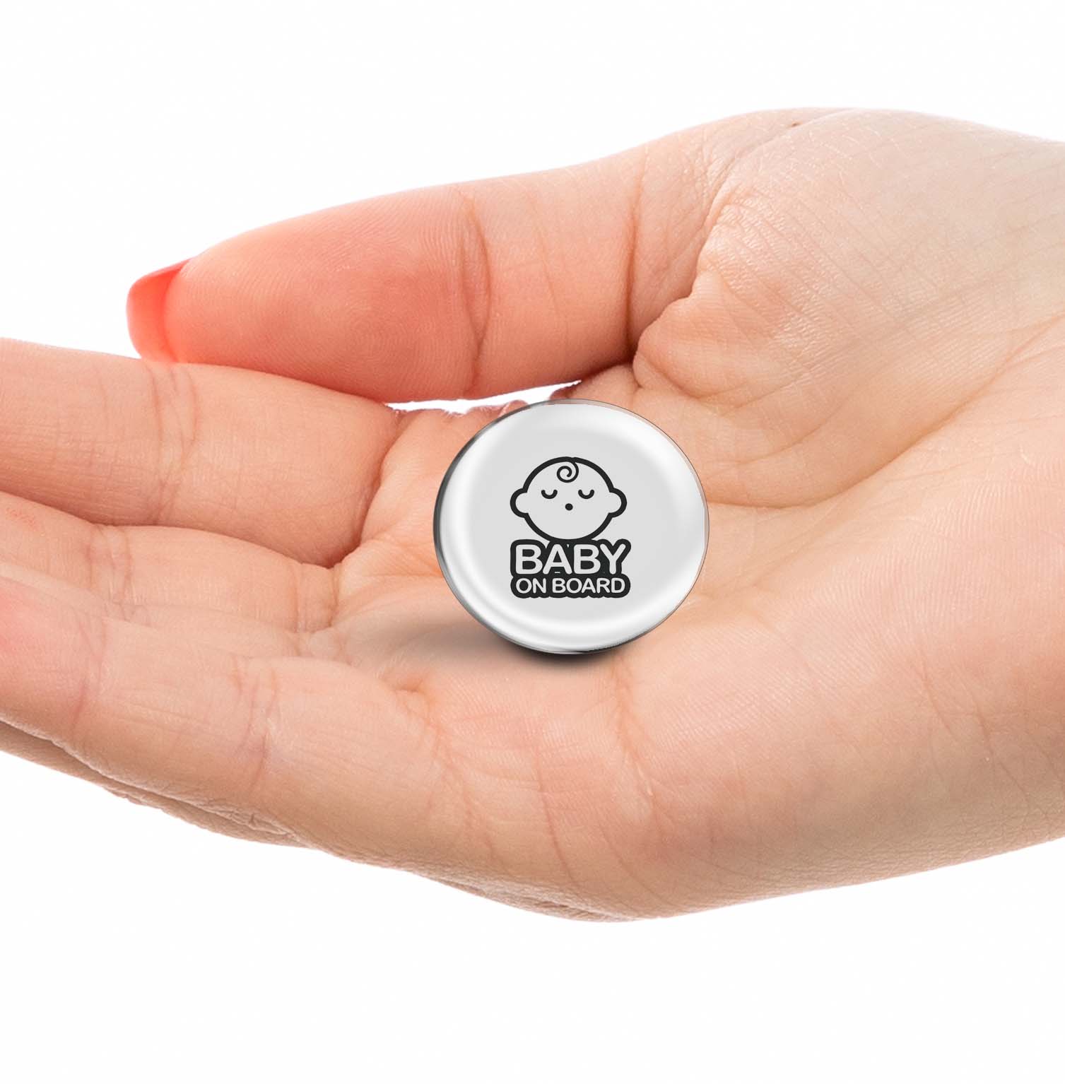 Baby On Board Limited Edition Lapel Pin Exclusive Metal Brooch Badge Accessories For Backpack, Clothes, Hats | Cute Gifts and Collectibles