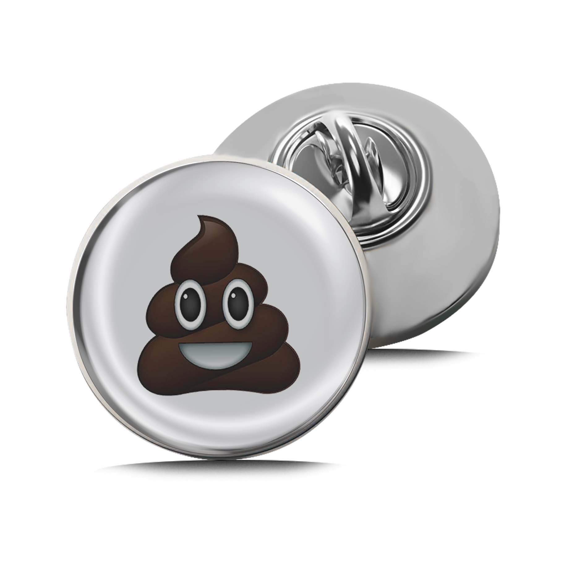 Poop Emoji Limited Edition Lapel Pin Exclusive Metal Brooch Badge Accessories For Backpack, Clothes, Hats | Cute Gifts and Collectibles