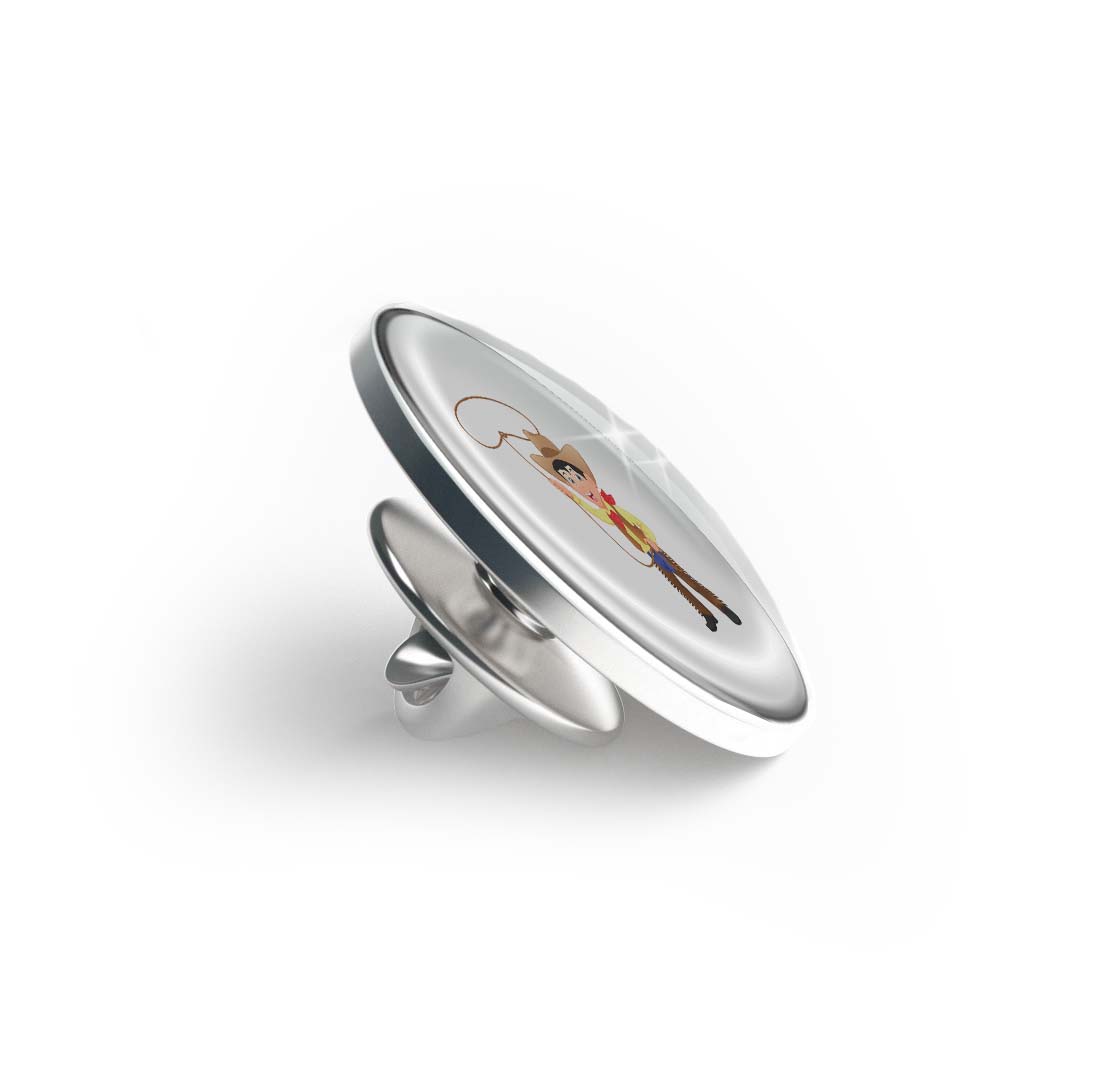 Cowboy Limited Edition Lapel Pin Exclusive Metal Brooch Badge Accessories For Backpack, Clothes, Hats | Cute Gifts and Collectibles