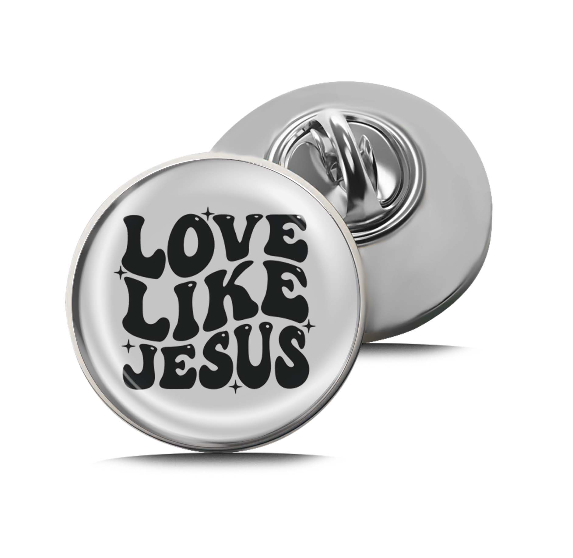 Love Like Jesus Limited Edition Lapel Pin Exclusive Metal Brooch Badge Accessories For Backpack, Clothes, Hats | Cute Gifts and Collectibles