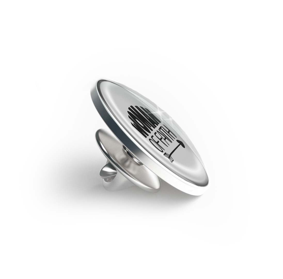 Woman of Faith Limited Edition Lapel Pin Exclusive Metal Brooch Badge Accessories For Backpack, Clothes, Hats | Cute Gifts and Collectibles