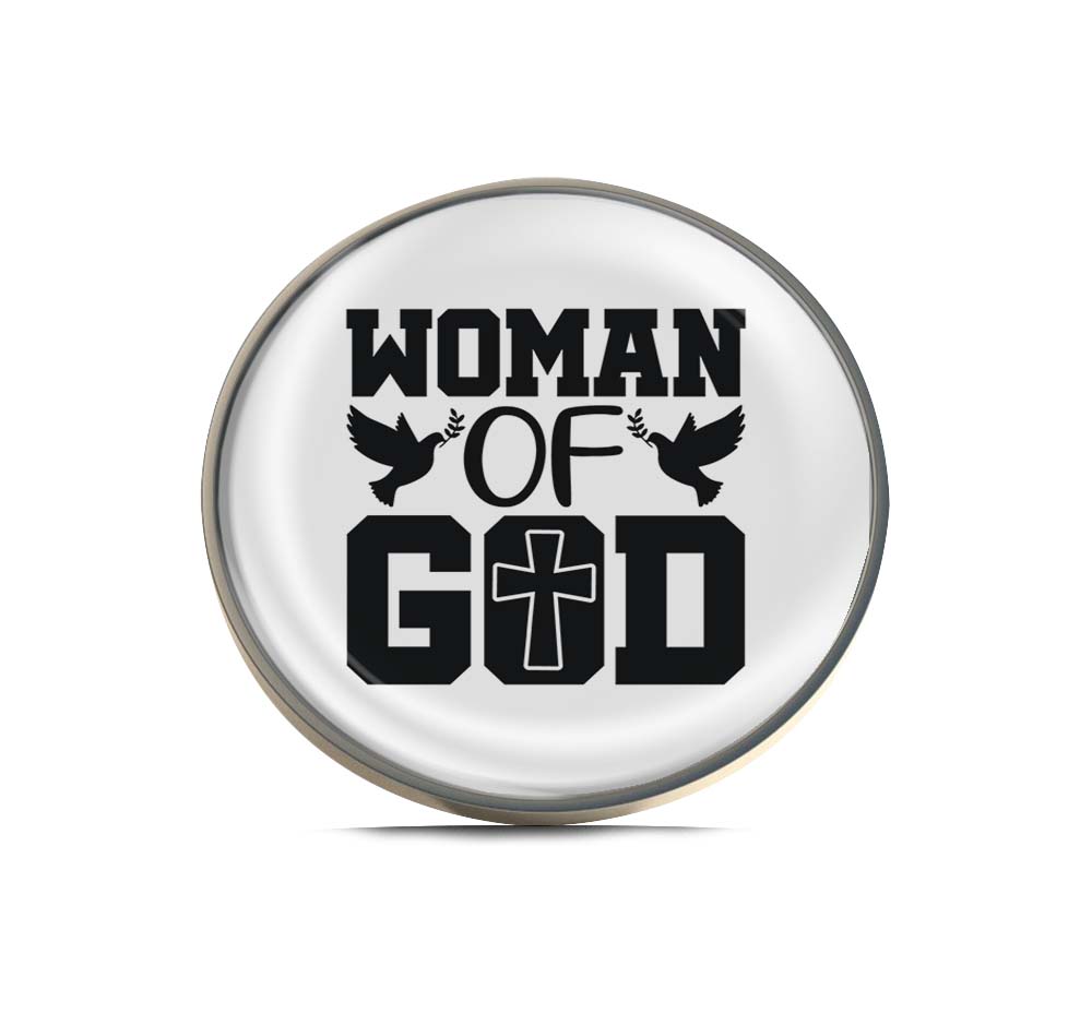 Woman of God Limited Edition Lapel Pin Exclusive Metal Brooch Badge Accessories For Backpack, Clothes, Hats | Cute Gifts and Collectibles