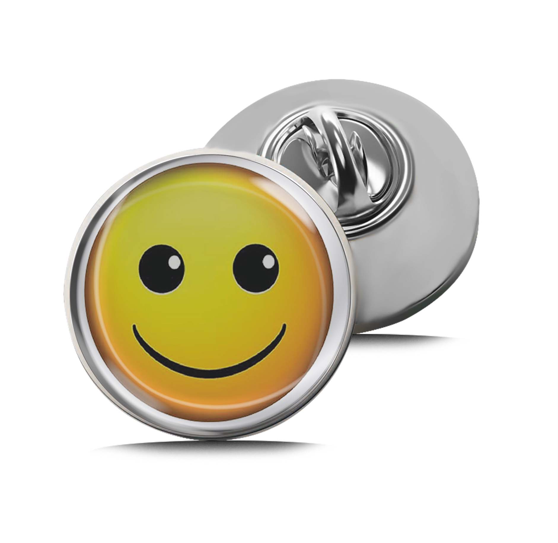 Smile Face Limited Edition Lapel Pin Exclusive Metal Brooch Badge Accessories For Backpack, Clothes, Hats | Cute Gifts and Collectibles