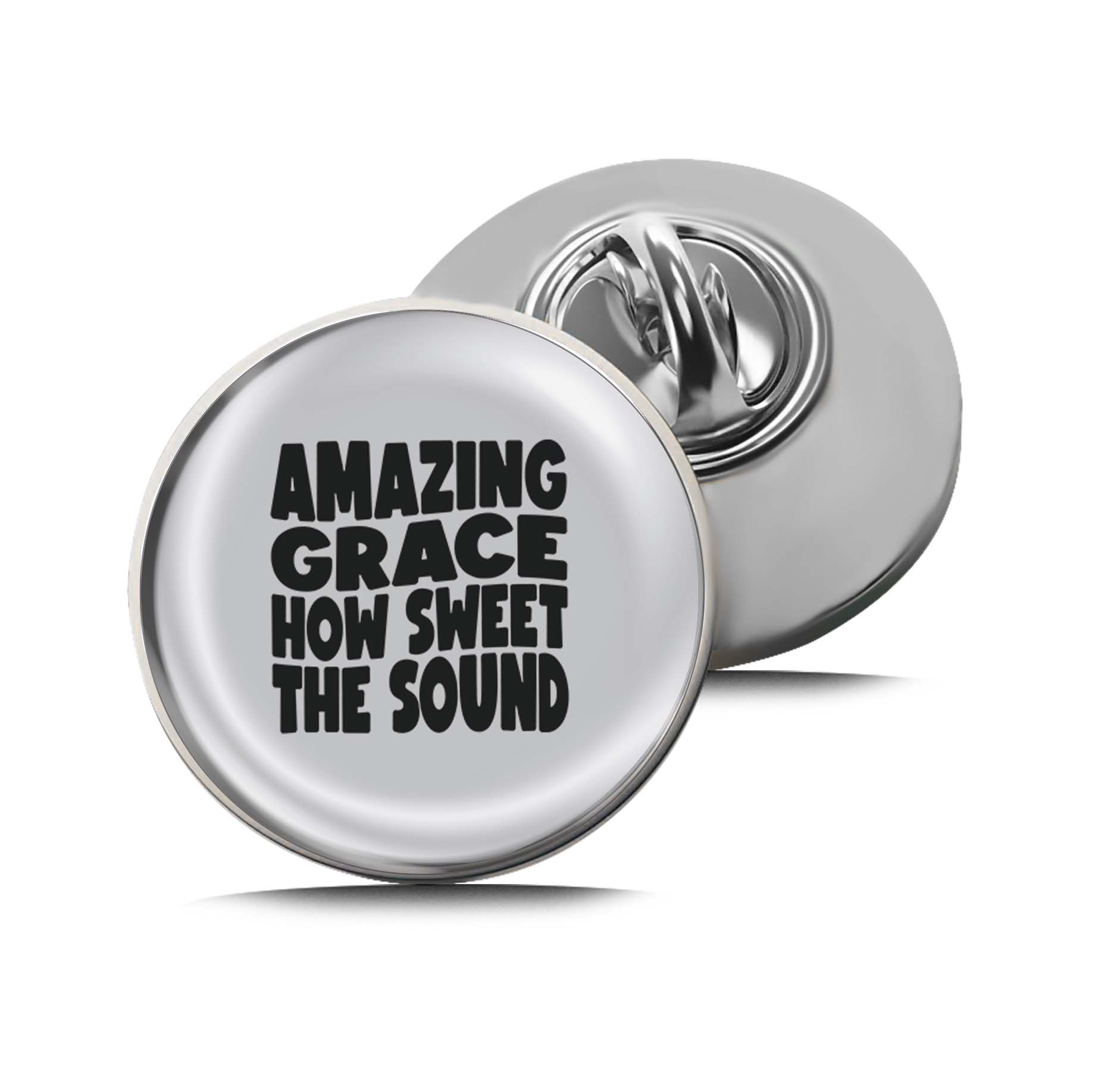 Amazing Grace How Sweet The Sound Limited Edition Lapel Pin Exclusive Metal Brooch Badge Accessories For Backpack, Clothes, Hats | Cute Gifts and Collectibles
