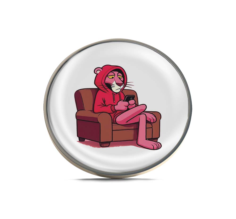 The Pink Panther Limited Edition Lapel Pin Exclusive Metal Brooch Badge Accessories For Backpack, Clothes, Hats | Cute Gifts and Collectibles