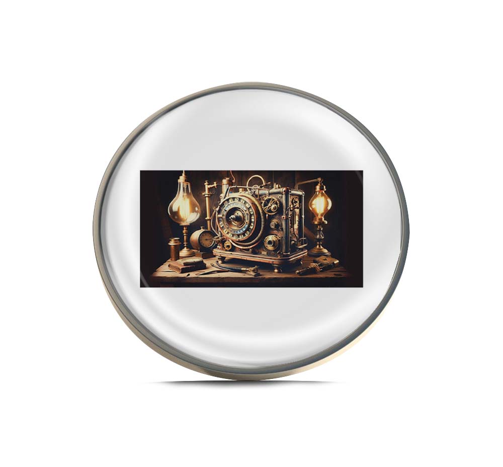 Steampunk clock Limited Edition Lapel Pin Exclusive Metal Brooch Badge Accessories For Backpack, Clothes, Hats | Cute Gifts and Collectibles