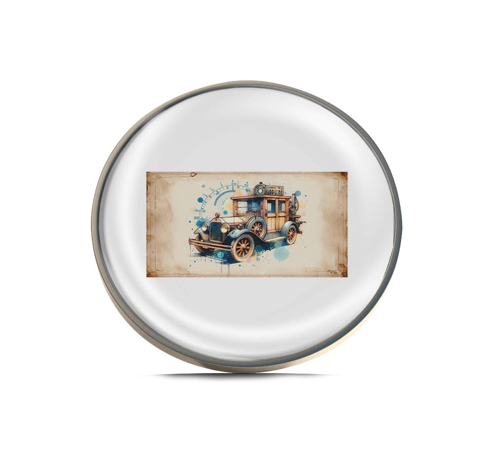 Vintage Steam Car Limited Edition Lapel Pin Exclusive Metal Brooch Badge Accessories For Backpack, Clothes, Hats | Cute Gifts and Collectibles