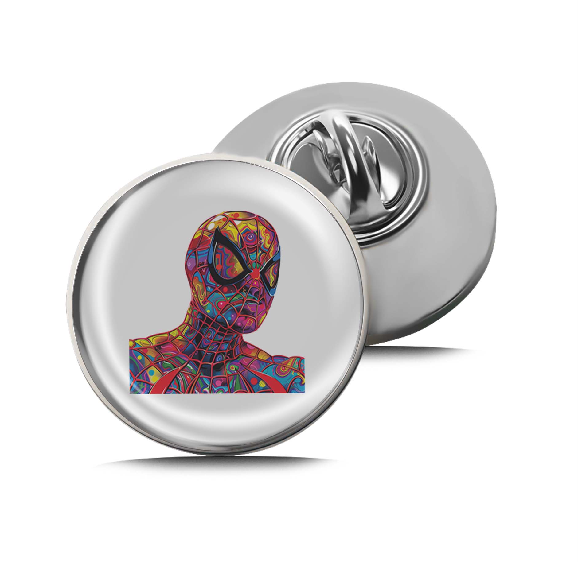 Spiderman face Limited Edition Lapel Pin Exclusive Metal Brooch Badge Accessories For Backpack, Clothes, Hats | Cute Gifts and Collectibles