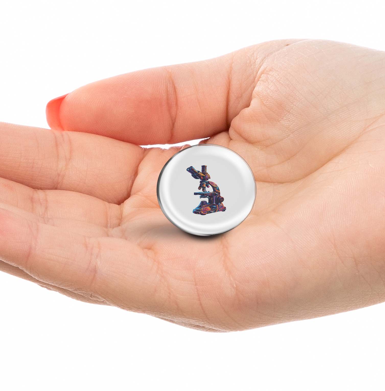 Microscope Limited Edition Lapel Pin Exclusive Metal Brooch Badge Accessories For Backpack, Clothes, Hats | Cute Gifts and Collectibles