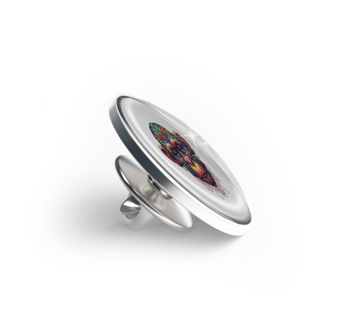 Colorful Monkey Head Limited Edition Lapel Pin Exclusive Metal Brooch Badge Accessories For Backpack, Clothes, Hats | Cute Gifts and Collectibles