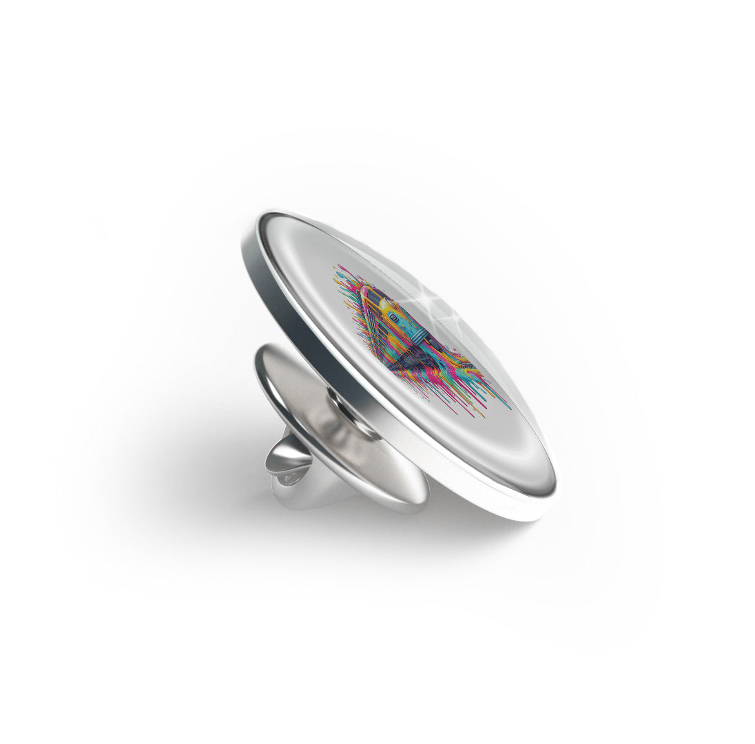 Rainbow Train Limited Edition Lapel Pin Exclusive Metal Brooch Badge Accessories For Backpack, Clothes, Hats | Cute Gifts and Collectibles