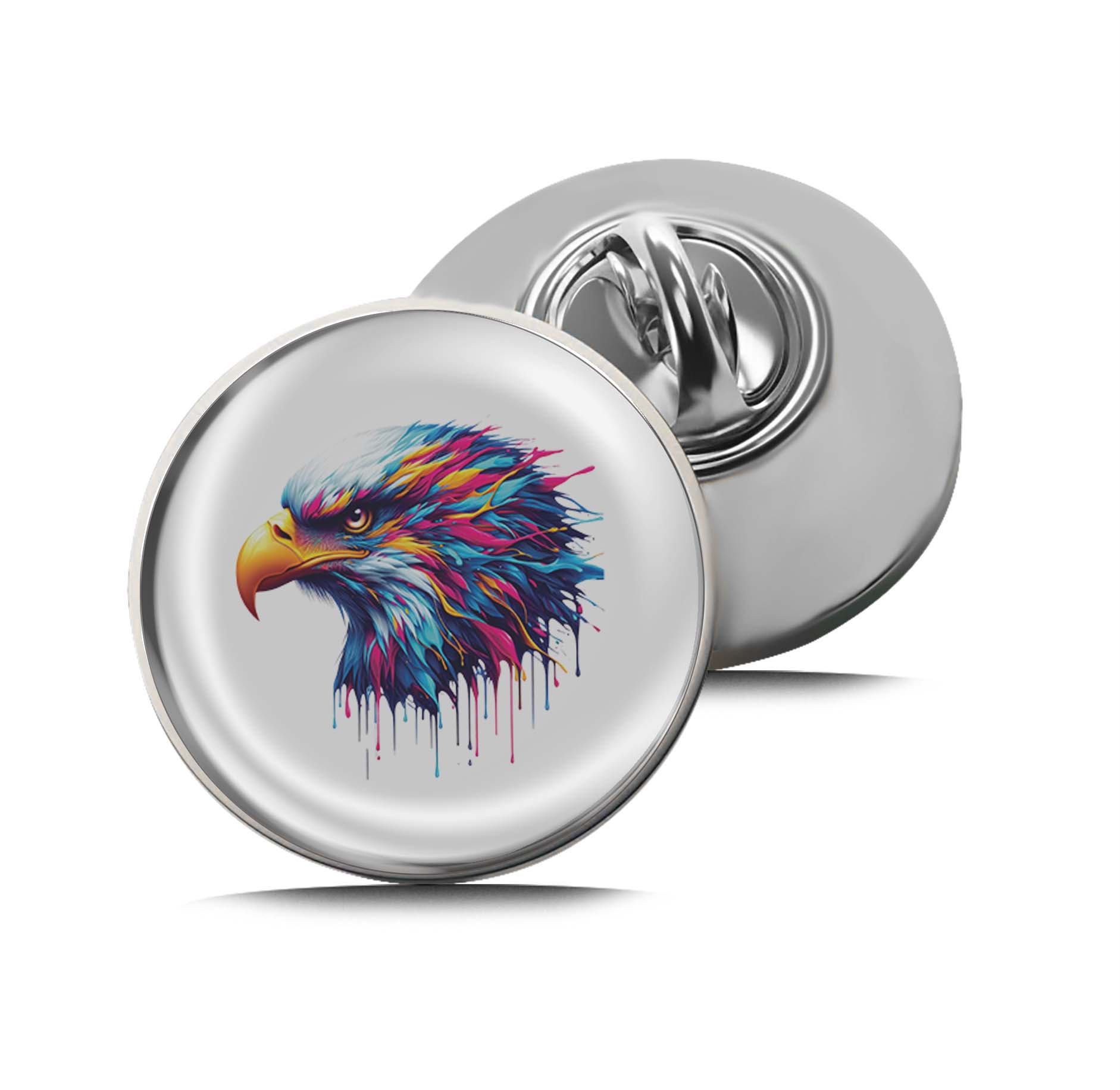Splash Eagle Limited Edition Lapel Pin Exclusive Metal Brooch Badge Accessories For Backpack, Clothes, Hats | Cute Gifts and Collectibles