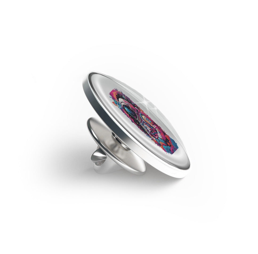 Astronaut with Graffiti Style Limited Edition Lapel Pin Exclusive Metal Brooch Badge Accessories For Backpack, Clothes, Hats | Cute Gifts and Collectibles
