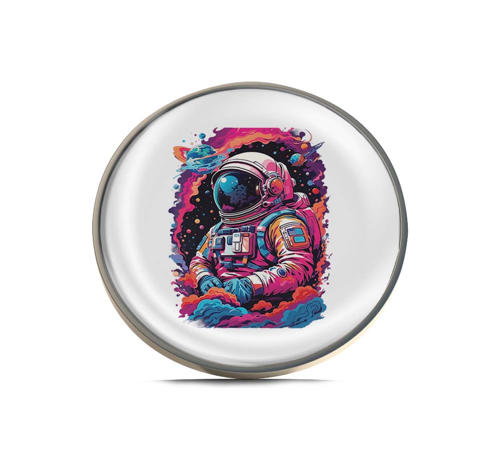 Astronaut with Graffiti Style Limited Edition Lapel Pin Exclusive Metal Brooch Badge Accessories For Backpack, Clothes, Hats | Cute Gifts and Collectibles
