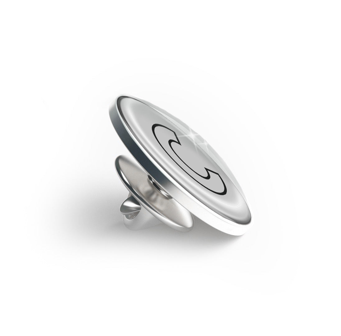 C Letter Limited Edition Lapel Pin Exclusive Metal Brooch Badge Accessories For Backpack, Clothes, Hats | Cute Gifts and Collectibles