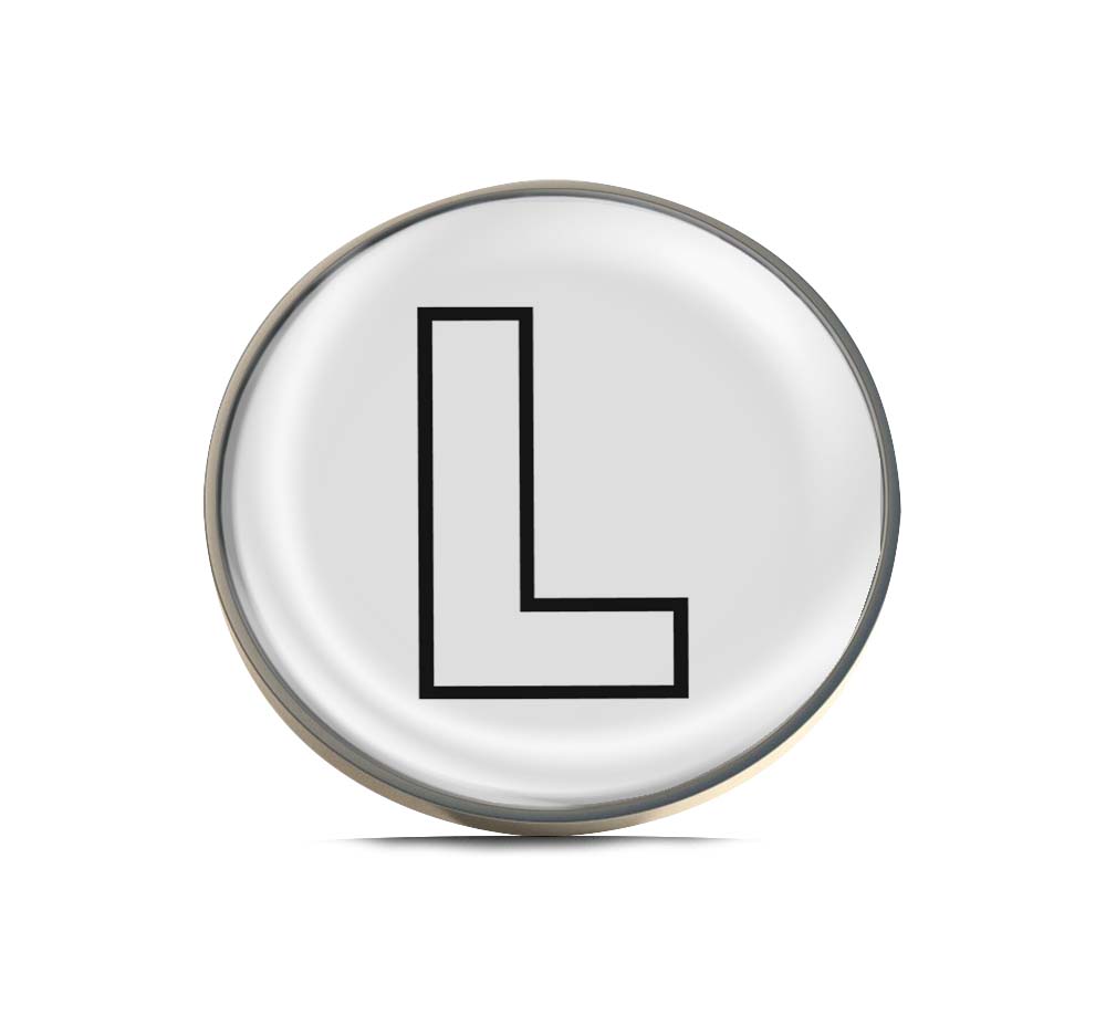Letter L Limited Edition Lapel Pin Exclusive Metal Brooch Badge Accessories For Backpack, Clothes, Hats | Cute Gifts and Collectibles