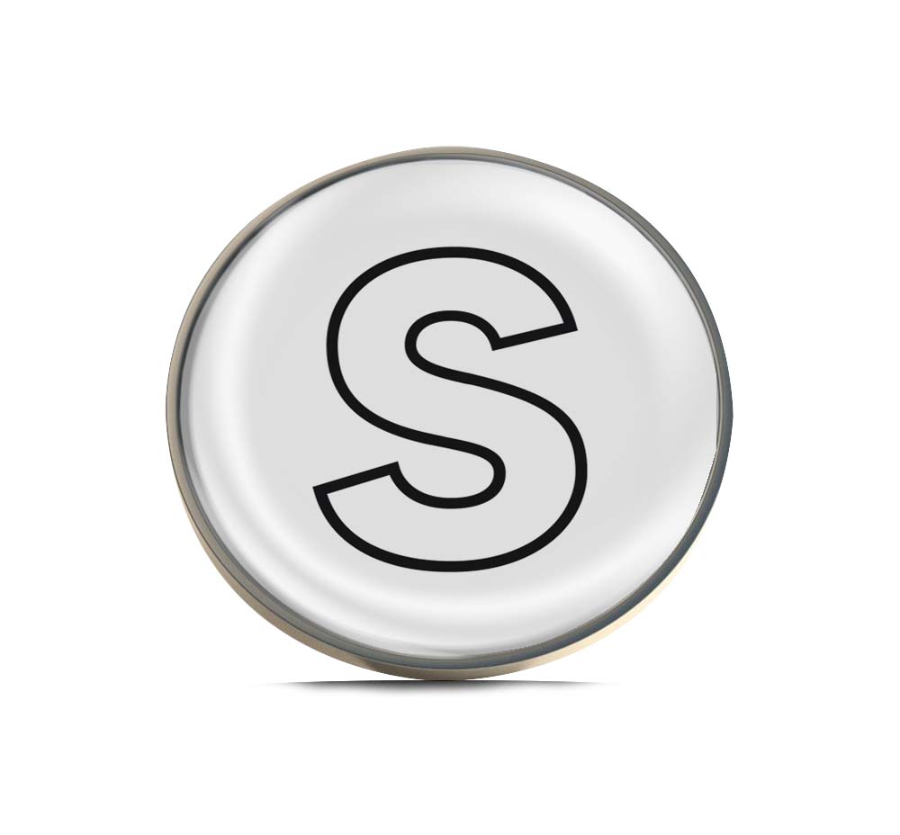 Letter S Limited Edition Lapel Pin Exclusive Metal Brooch Badge Accessories For Backpack, Clothes, Hats | Cute Gifts and Collectibles