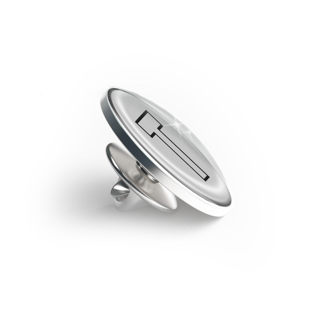 Letter T Limited Edition Lapel Pin Exclusive Metal Brooch Badge Accessories For Backpack, Clothes, Hats | Cute Gifts and Collectibles