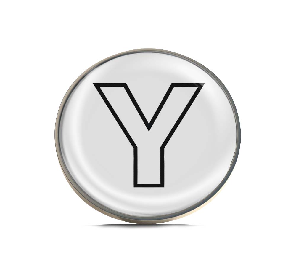 Letter Y Limited Edition Lapel Pin Exclusive Metal Brooch Badge Accessories For Backpack, Clothes, Hats | Cute Gifts and Collectibles
