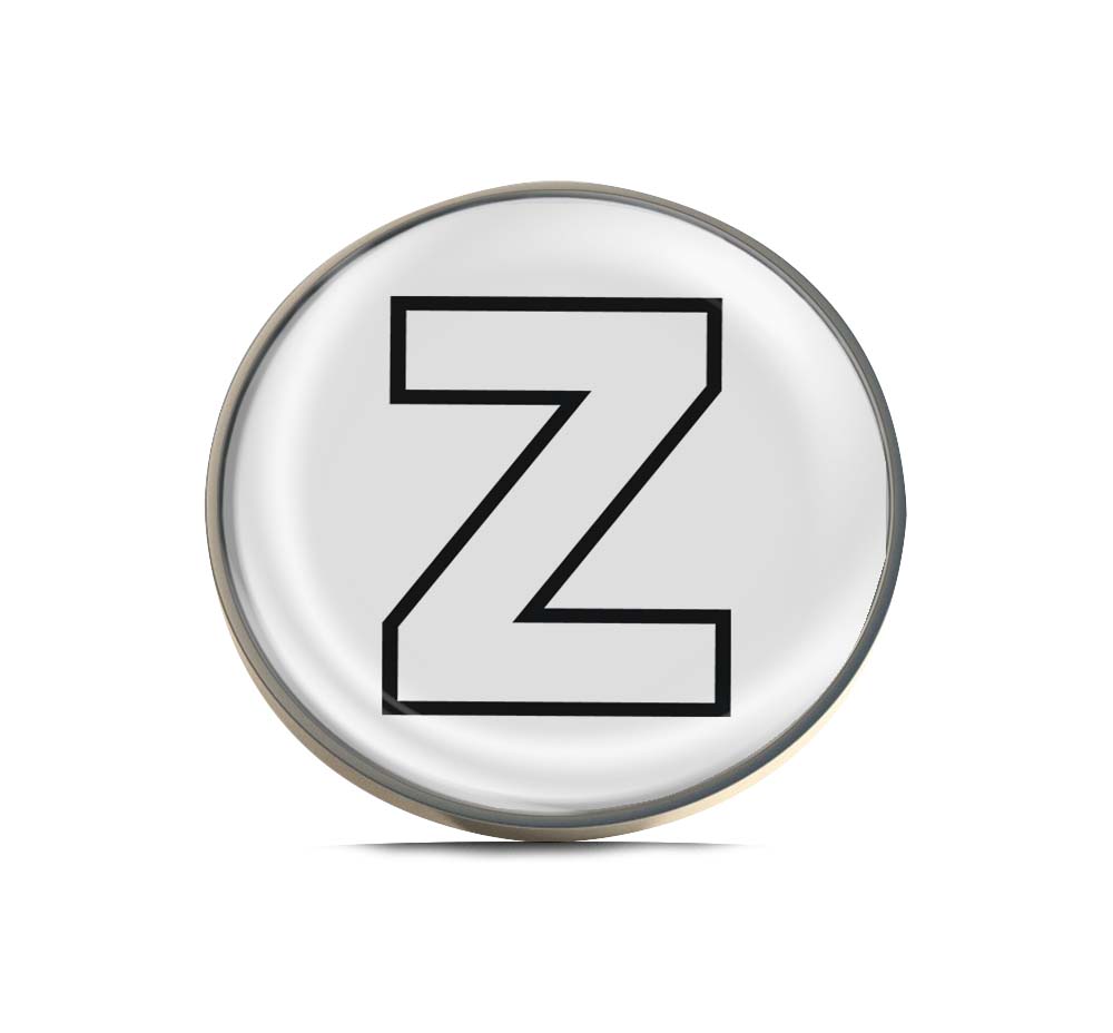 Letter Z Limited Edition Lapel Pin Exclusive Metal Brooch Badge Accessories For Backpack, Clothes, Hats | Cute Gifts and Collectibles