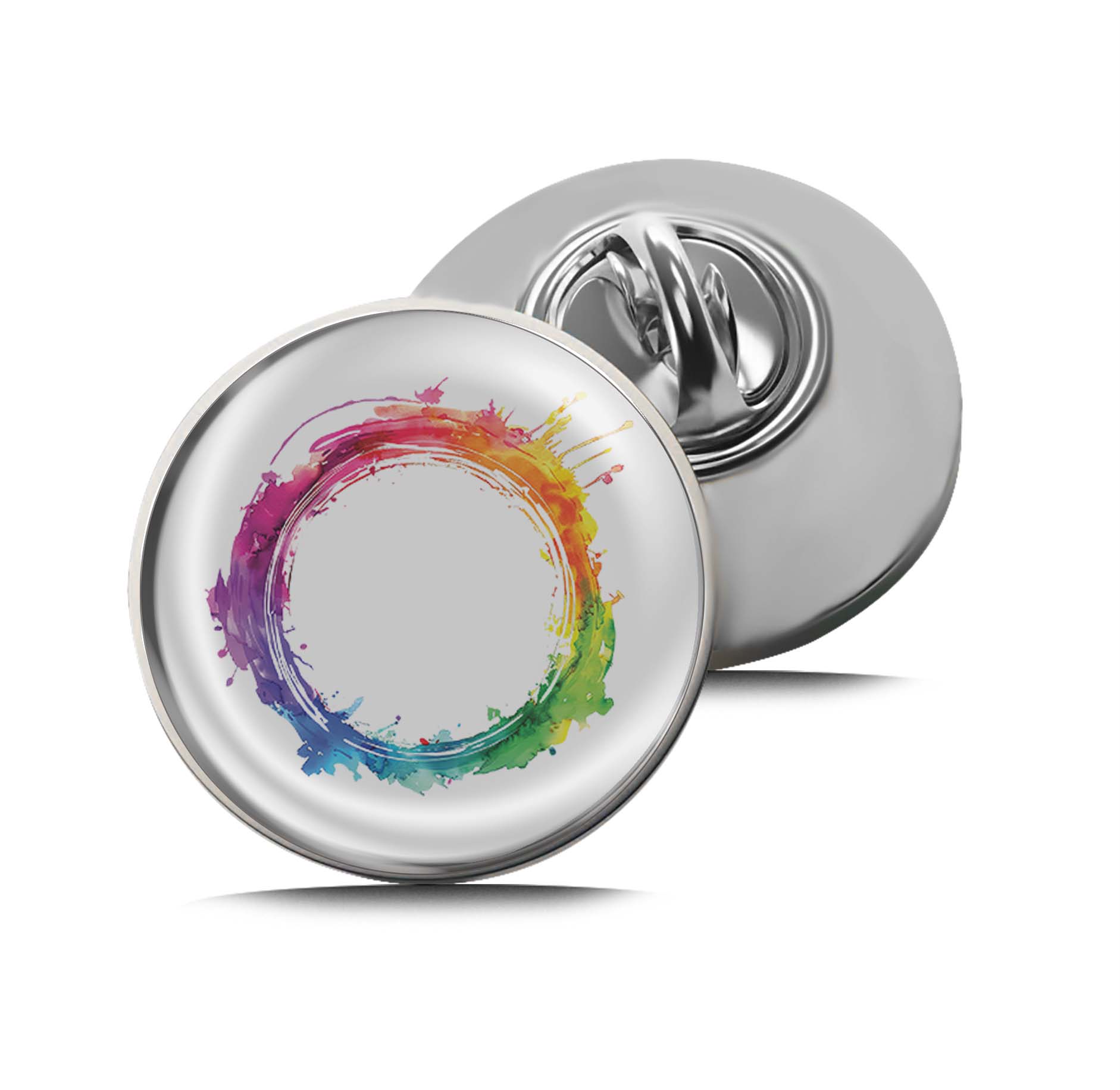 Rainbow color circle Limited Edition Lapel Pin Exclusive Metal Brooch Badge Accessories For Backpack, Clothes, Hats | Cute Gifts and Collectibles