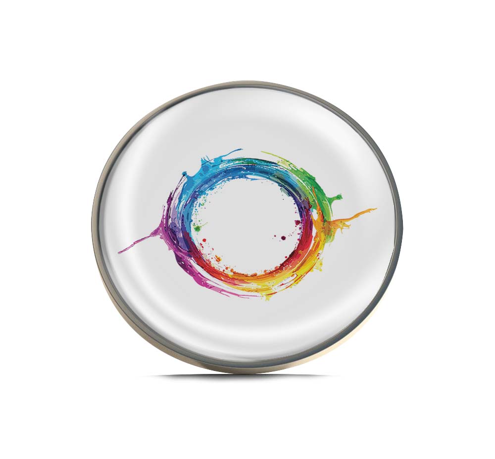 Watercolor Wheel Limited Edition Lapel Pin Exclusive Metal Brooch Badge Accessories For Backpack, Clothes, Hats | Cute Gifts and Collectibles