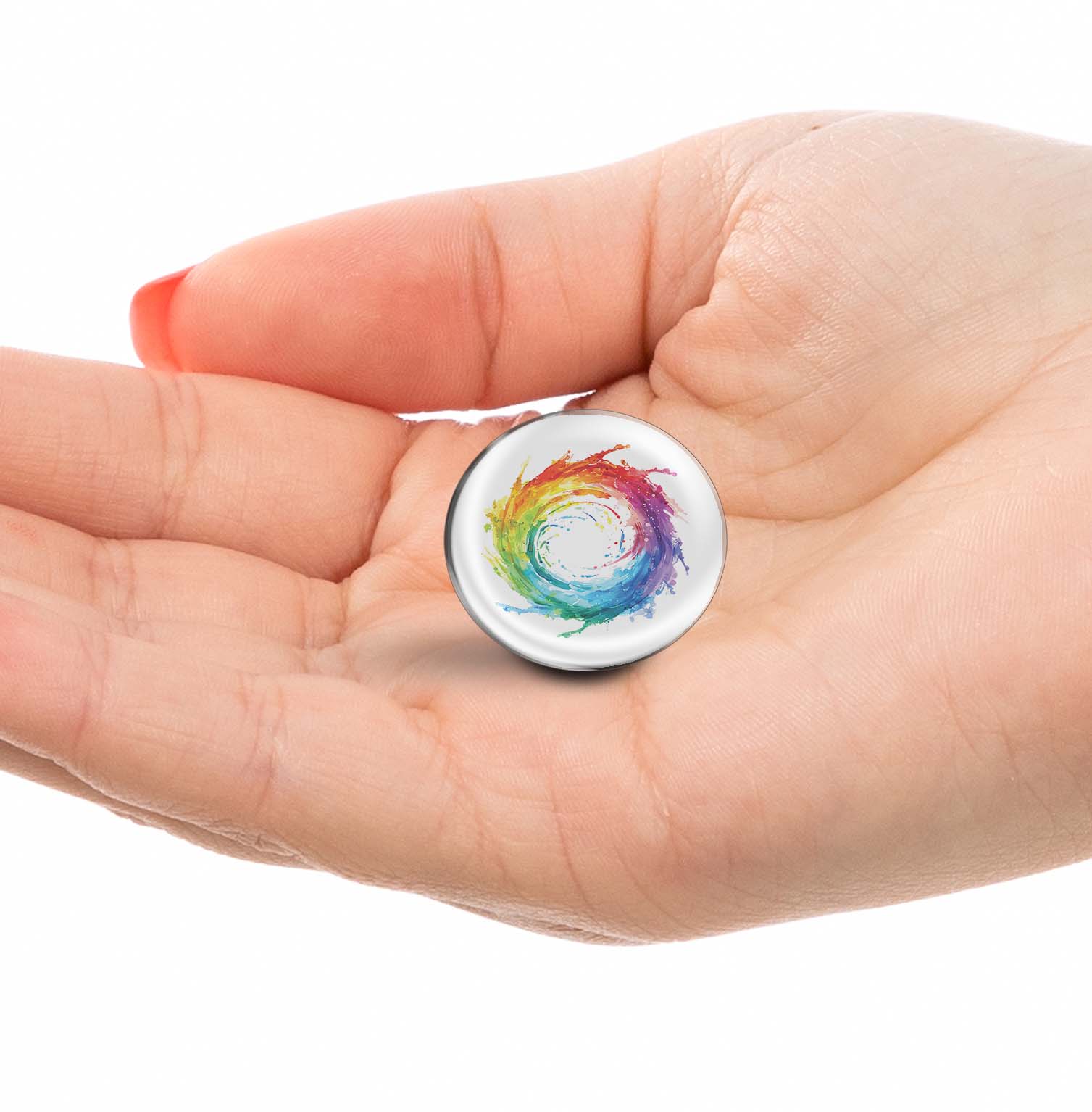 Color Burst Limited Edition Lapel Pin Exclusive Metal Brooch Badge Accessories For Backpack, Clothes, Hats | Cute Gifts and Collectibles