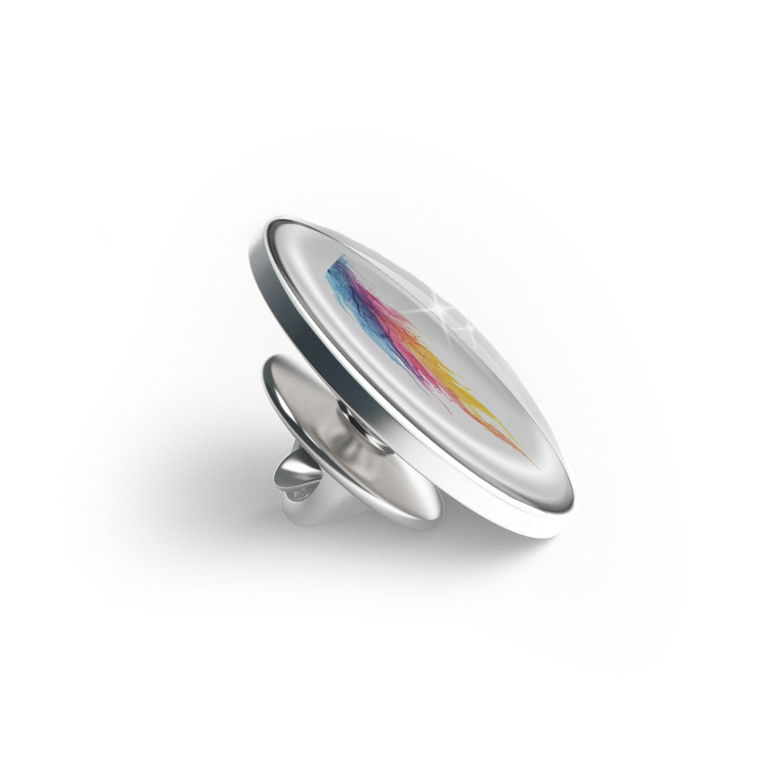 Abstract Colorful Paint Limited Edition Lapel Pin Exclusive Metal Brooch Badge Accessories For Backpack, Clothes, Hats | Cute Gifts and Collectibles