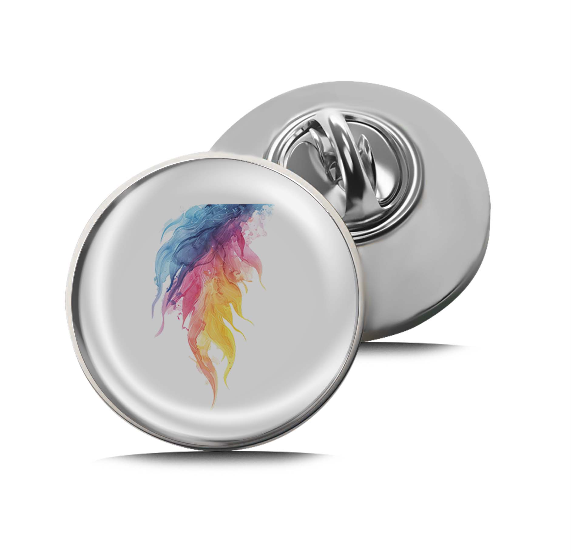 Abstract Colorful Paint Limited Edition Lapel Pin Exclusive Metal Brooch Badge Accessories For Backpack, Clothes, Hats | Cute Gifts and Collectibles