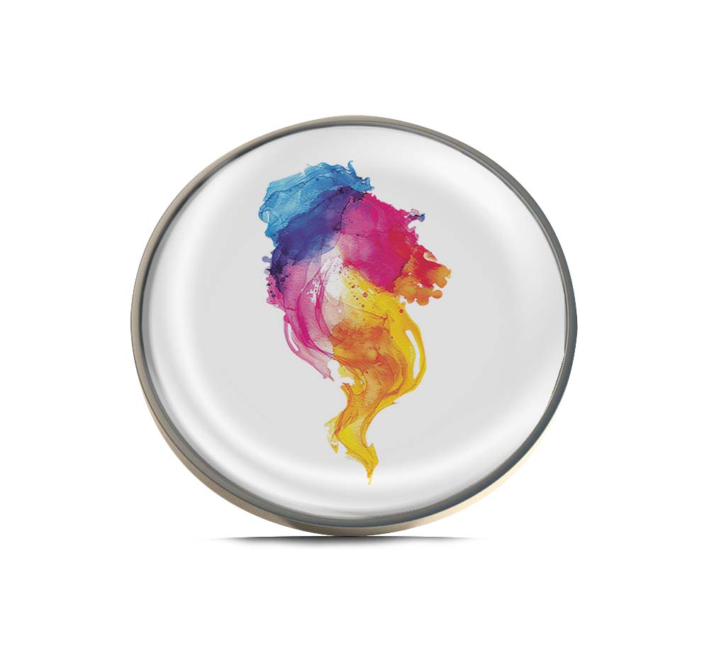 Watercolor Decorative Limited Edition Lapel Pin Exclusive Metal Brooch Badge Accessories For Backpack, Clothes, Hats | Cute Gifts and Collectibles