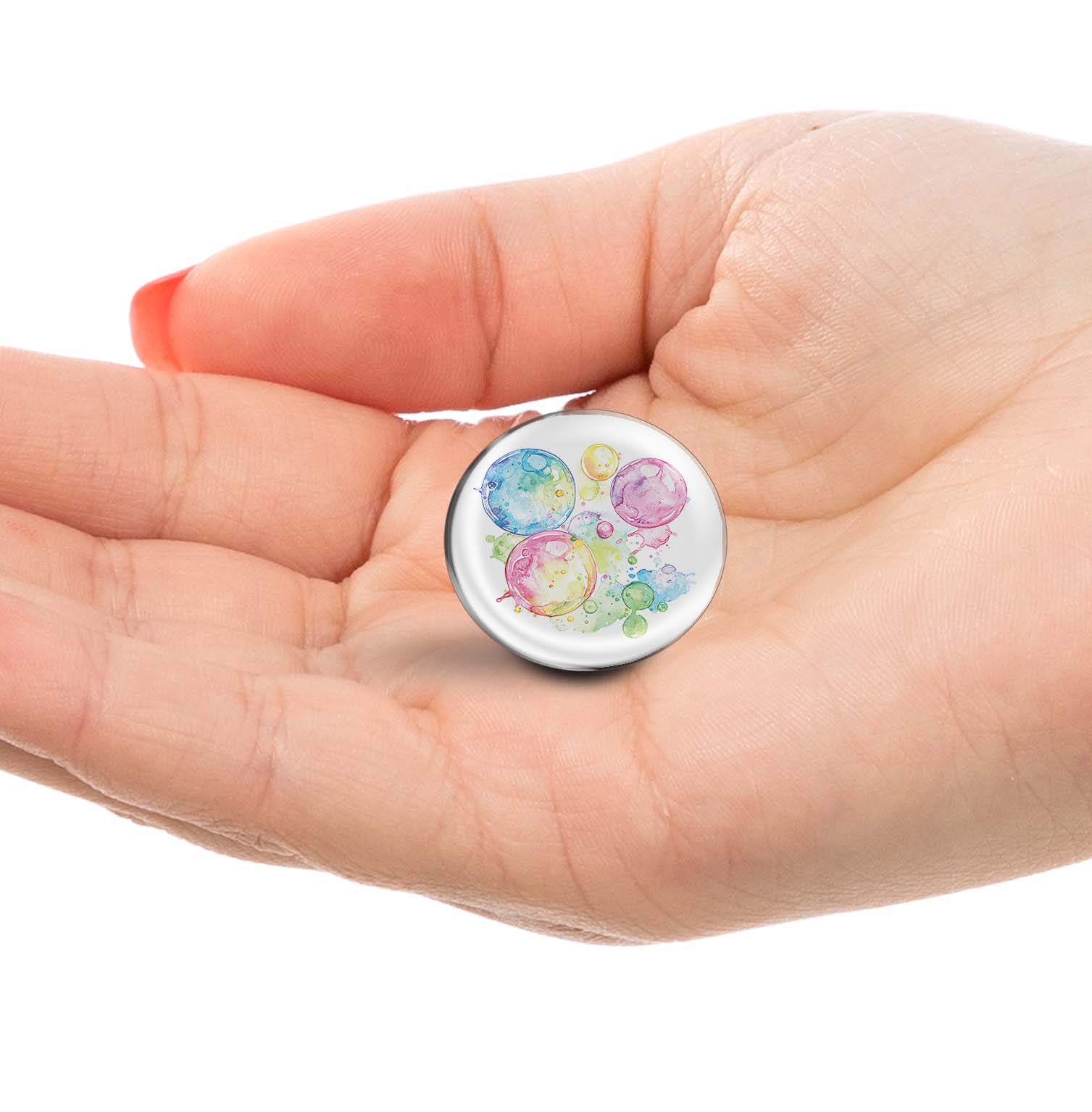 Colorful Bubbles Limited Edition Lapel Pin Exclusive Metal Brooch Badge Accessories For Backpack, Clothes, Hats | Cute Gifts and Collectibles