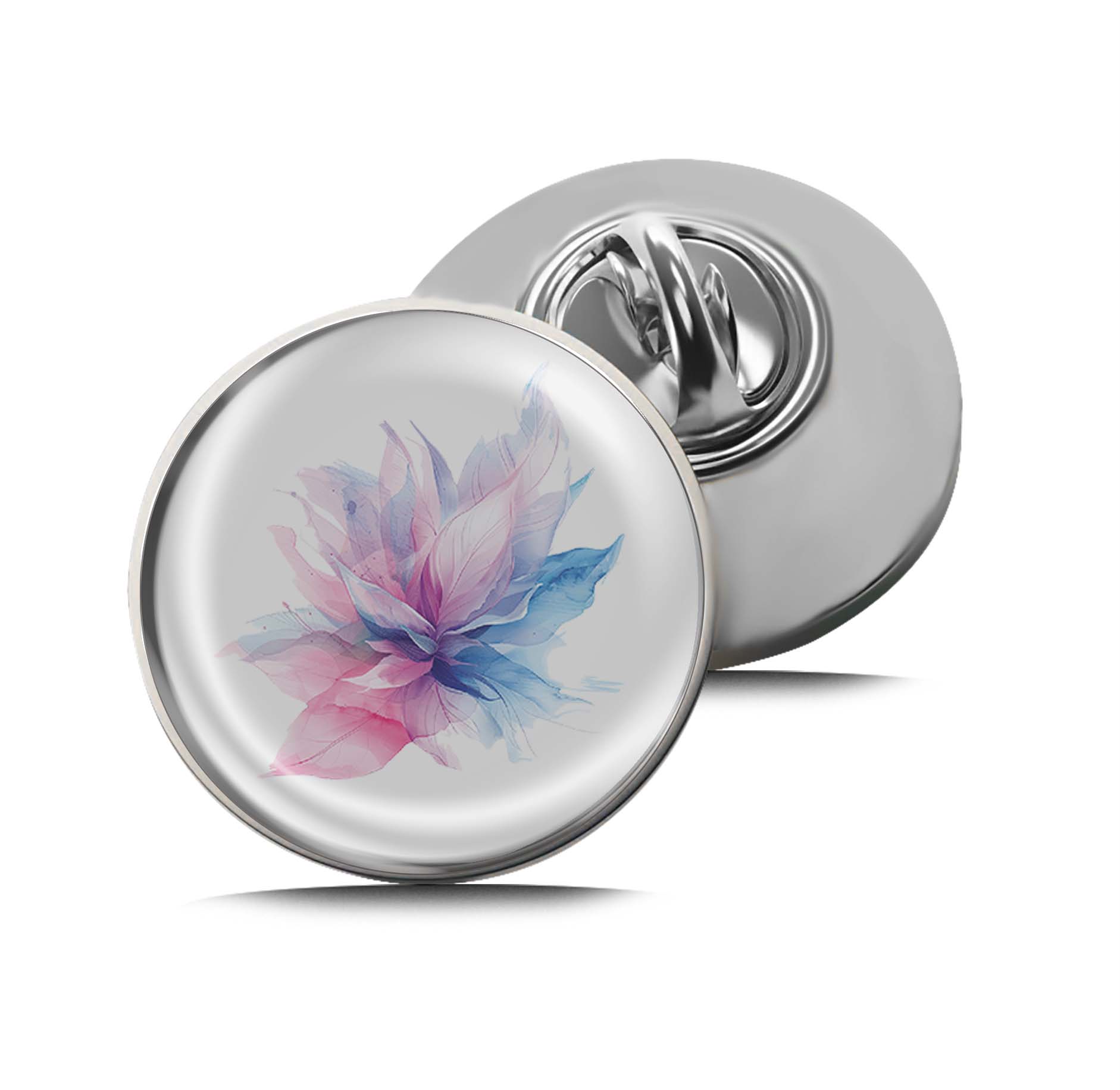 Blooming Watercolor Dream Limited Edition Lapel Pin Exclusive Metal Brooch Badge Accessories For Backpack, Clothes, Hats | Cute Gifts and Collectibles