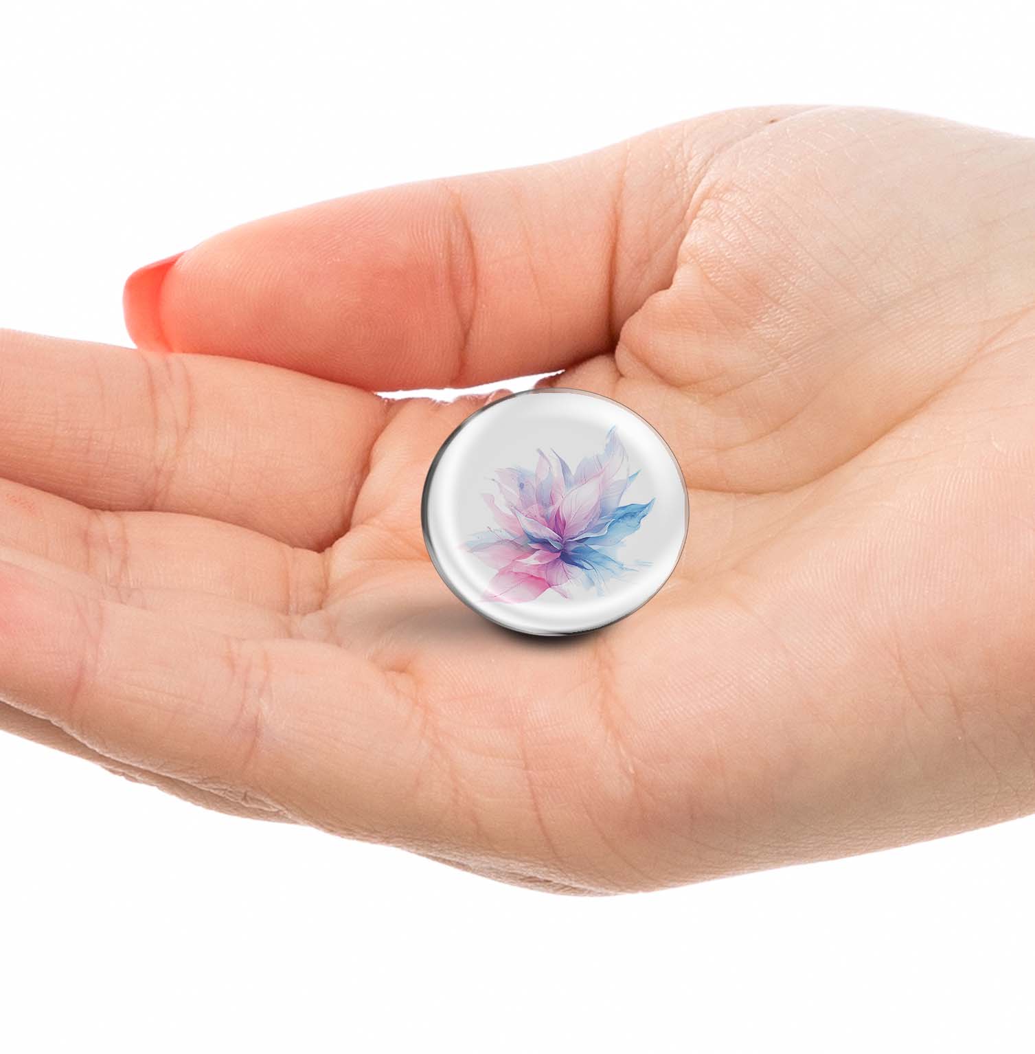 Blooming Watercolor Dream Limited Edition Lapel Pin Exclusive Metal Brooch Badge Accessories For Backpack, Clothes, Hats | Cute Gifts and Collectibles