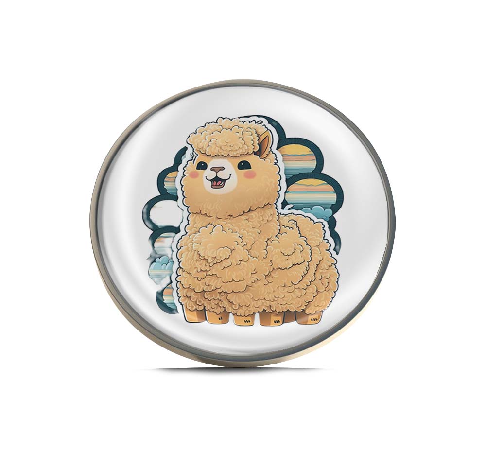 Cute Alpaca Limited Edition Lapel Pin Exclusive Metal Brooch Badge Accessories For Backpack, Clothes, Hats | Cute Gifts and Collectibles