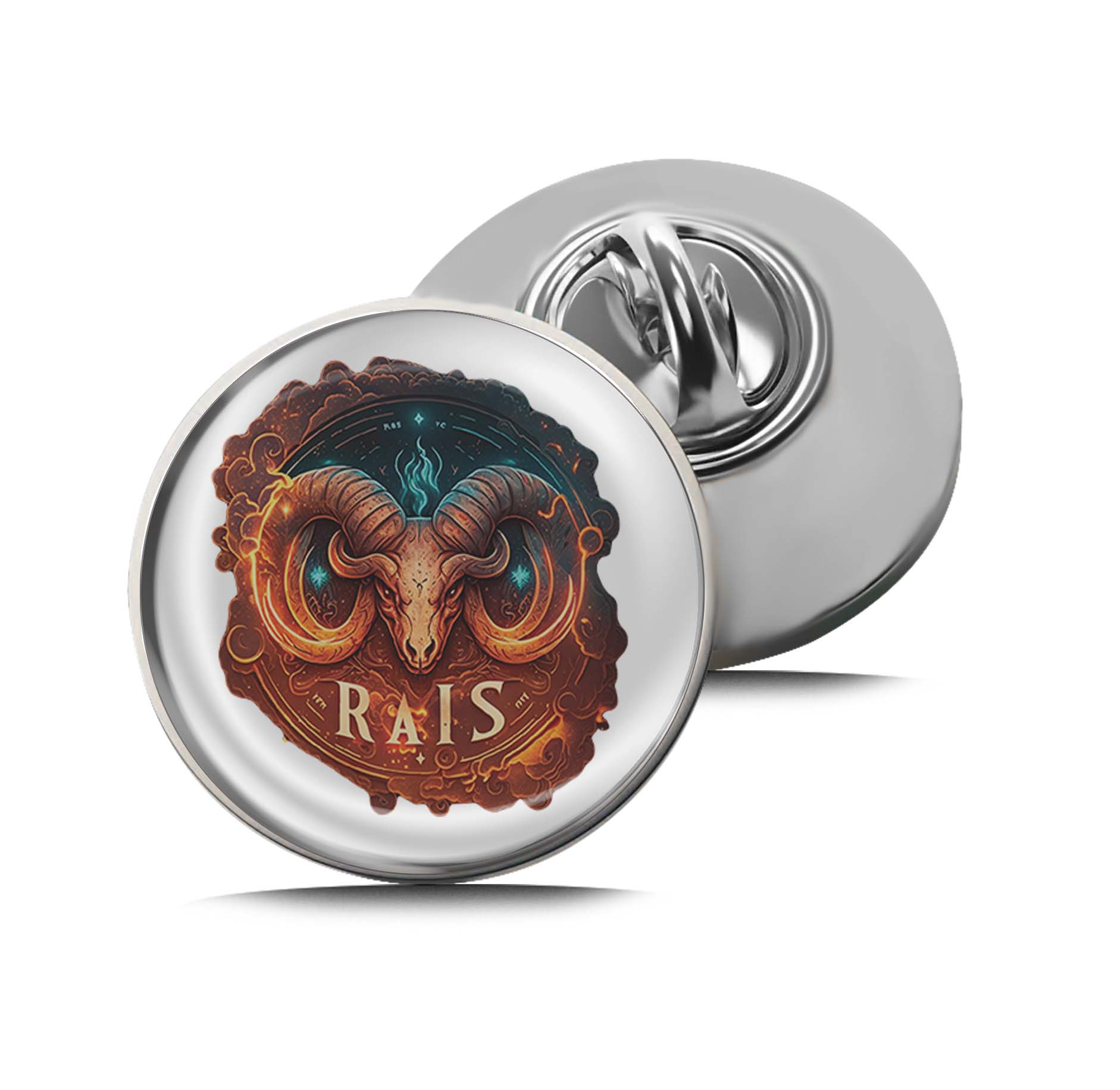 Aries Limited Edition Lapel Pin Exclusive Metal Brooch Badge Accessories For Backpack, Clothes, Hats | Cute Gifts and Collectibles
